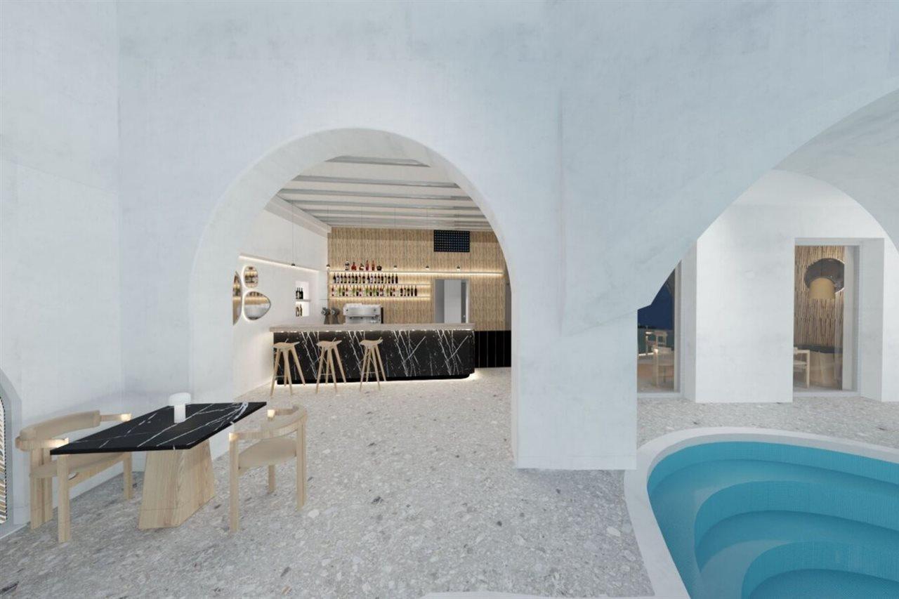 Hom Santorini (Adults Only) Hotel Ía Kültér fotó