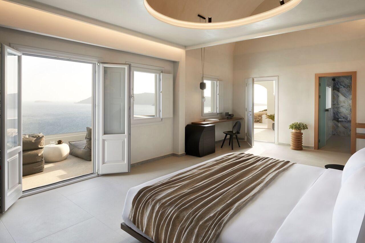 Hom Santorini (Adults Only) Hotel Ía Kültér fotó