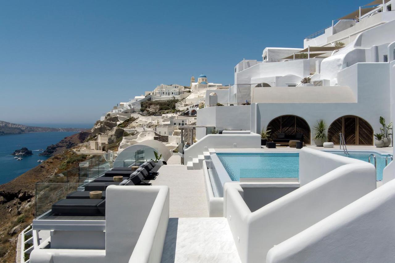 Hom Santorini (Adults Only) Hotel Ía Kültér fotó