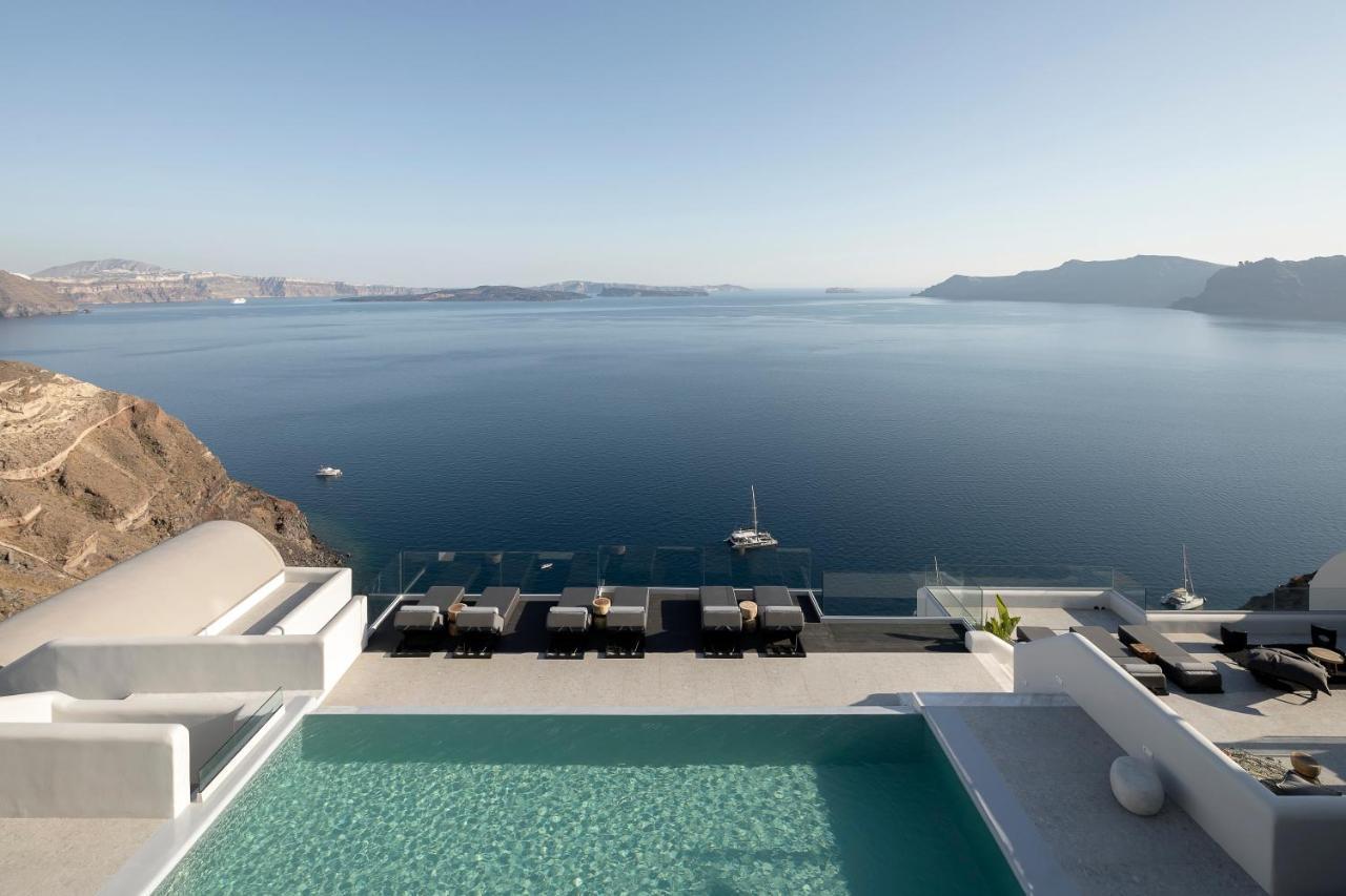 Hom Santorini (Adults Only) Hotel Ía Kültér fotó