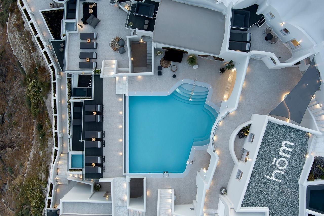 Hom Santorini (Adults Only) Hotel Ía Kültér fotó
